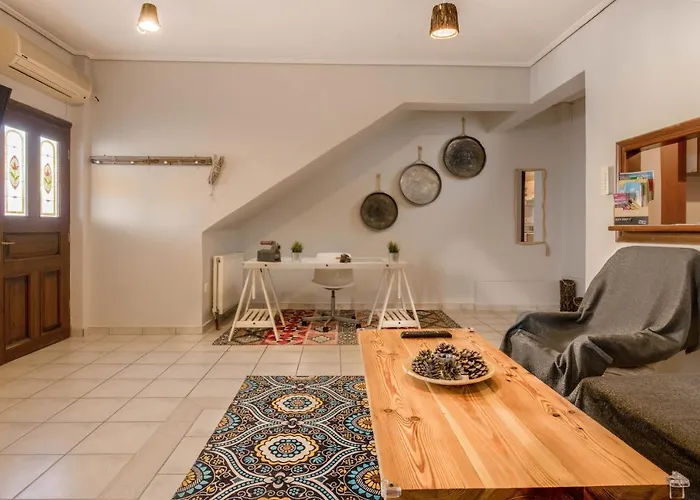 Varousi.Traditional House In Old Town Of Trikala 1